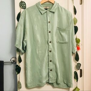 Tommy Bahama Hula Girl Silk Button Down Shirt